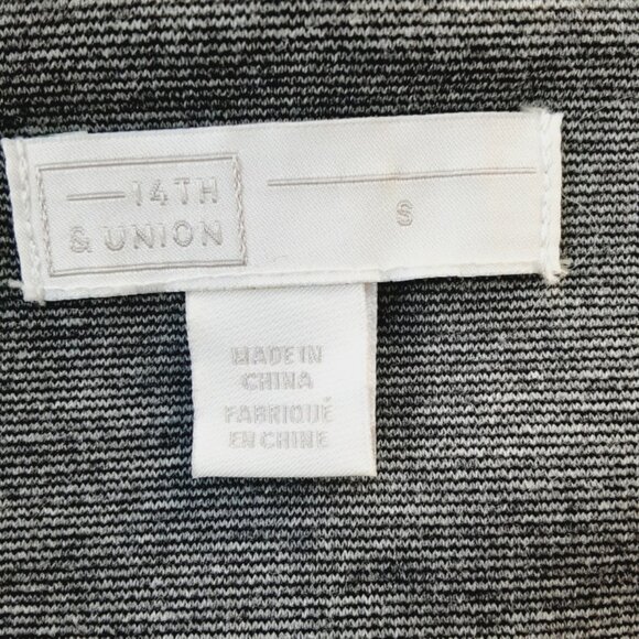 NWOT 14th & Union Midi Pencil Skirt Gray Small - Picture 4 of 7